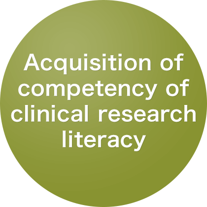 Acquisition of competency of clinical research literacy