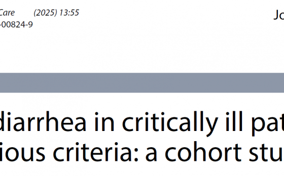 山本らによる研究が Journal of intensive care に出版されました。